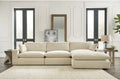 Elyza 3-Piece RAF Sectional With Chaise In Linen
