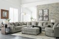 Lindyn Fog 5-Piece Sectional and Ottoman by Ashley